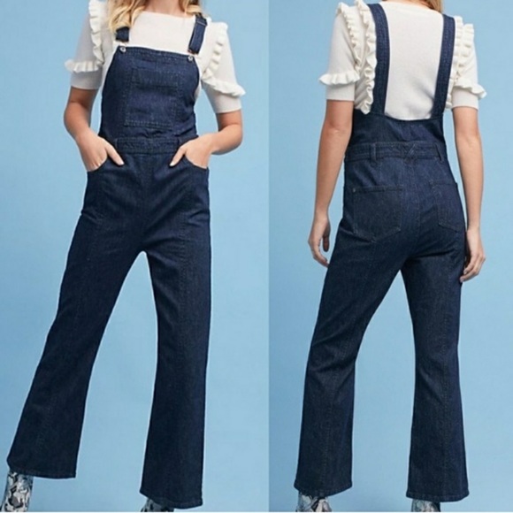 Pilcro and the letterpress Denim Overalls - Picture 2 of 16